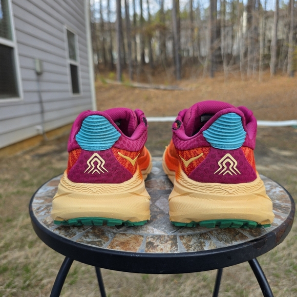 Hoka Challenger ATR 7 1134498 FCJB Flame Cherry Trail Running Shoes Women Sz 9 B - Picture 4 of 10